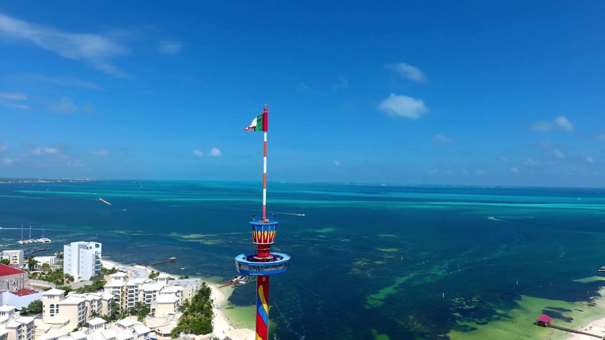 Cancun scenic tower cancun beach today