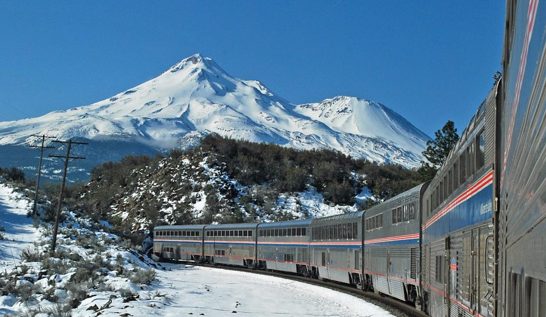 Amtrak Coast Starlight Scenic Train Ride In The U S Under