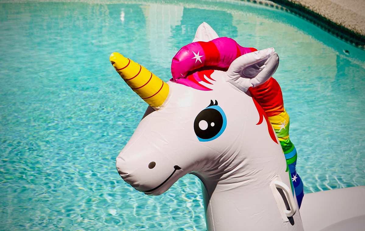 kids unicorn pool float