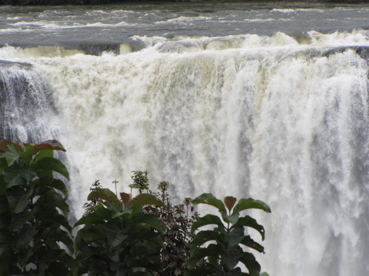 water falls during monsoon