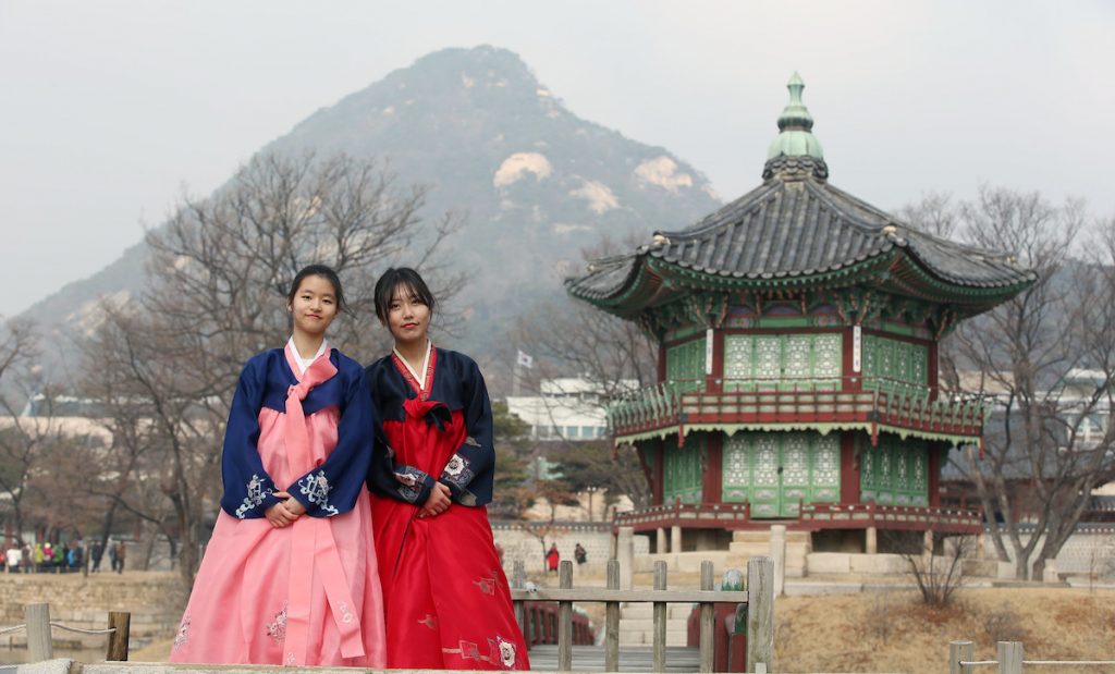 Hanbok costume, South Korea