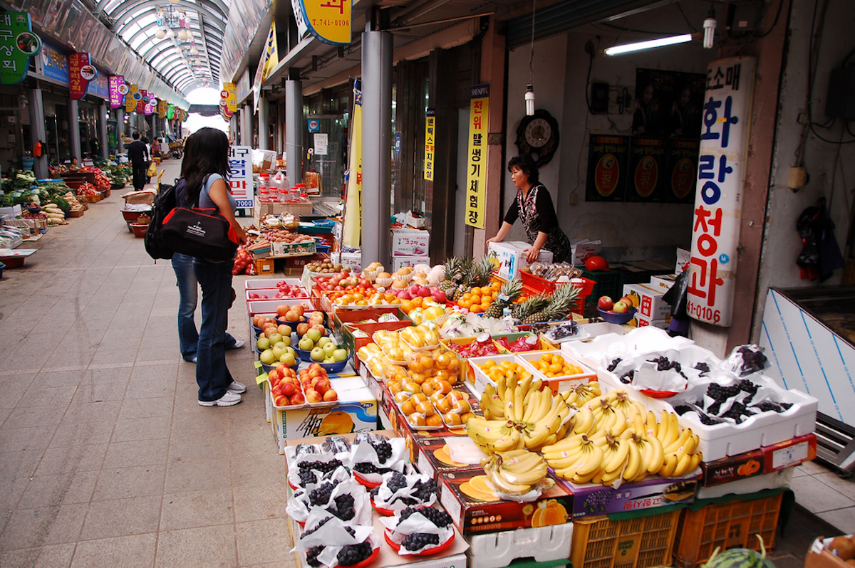 Gyeongju Seongdong Market, South Korea