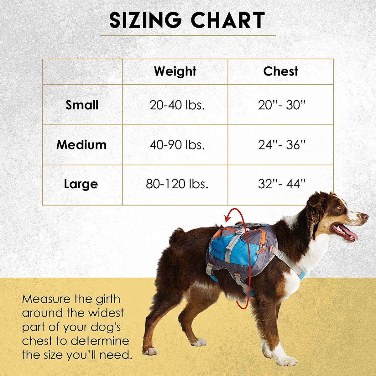how much weight can a 50 lb dog carry