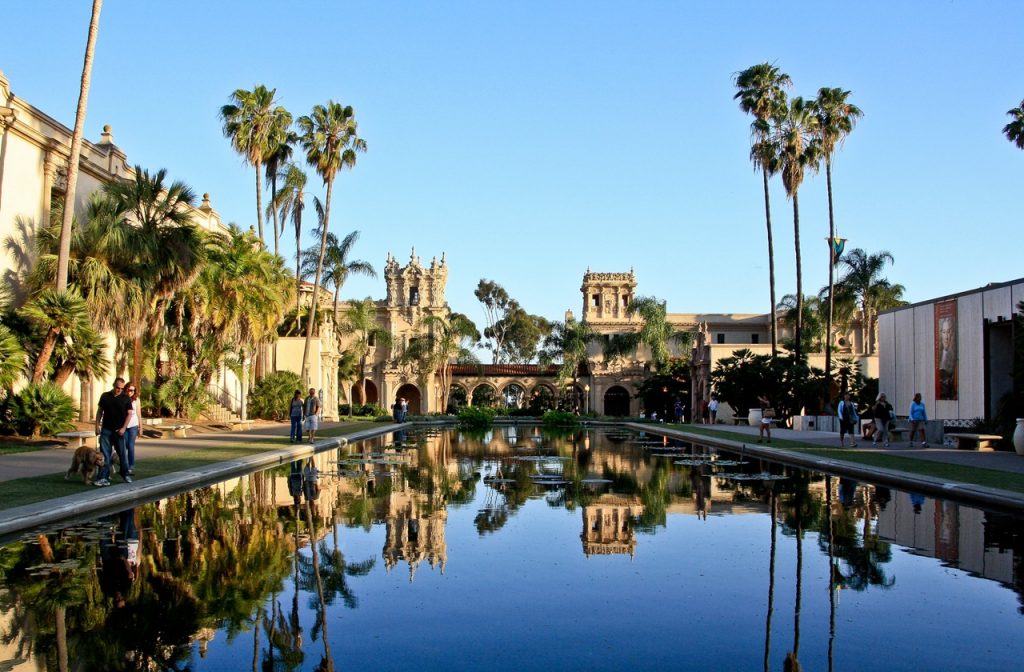 Balboa Park in San Diego is one of the best places to visit in November in the USA