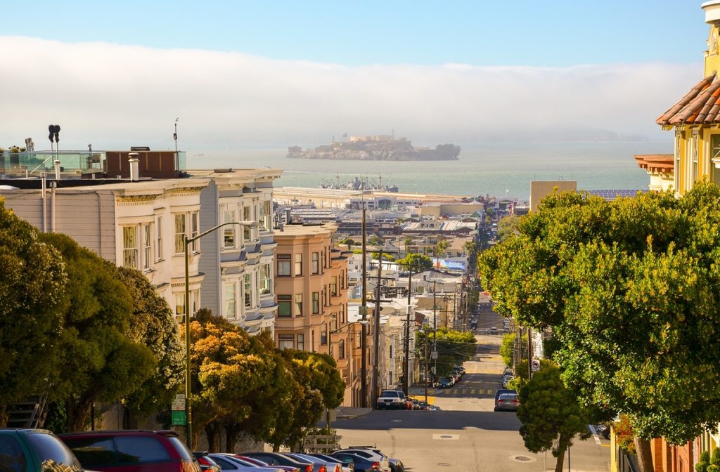One of the best places to travel in November for its weather is San Francisco