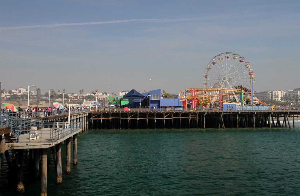 Santa Monica is one of the best places to visit in November thanks to its mild weather