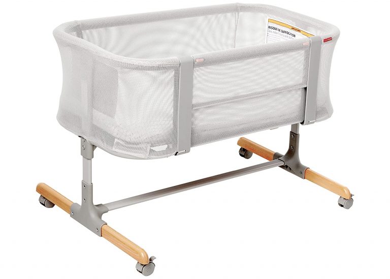 skip hop bassinet mattress size