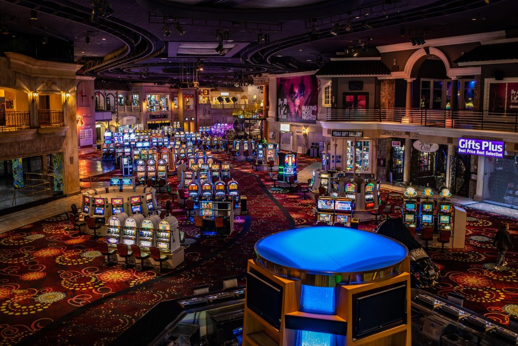 Rio Las Vegas Casino featuring some slot machines.