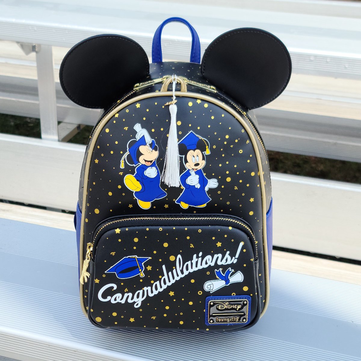 Loungefly Disney Mickey & Minnie Springtime Car Ride Exclusive Mini Backpack