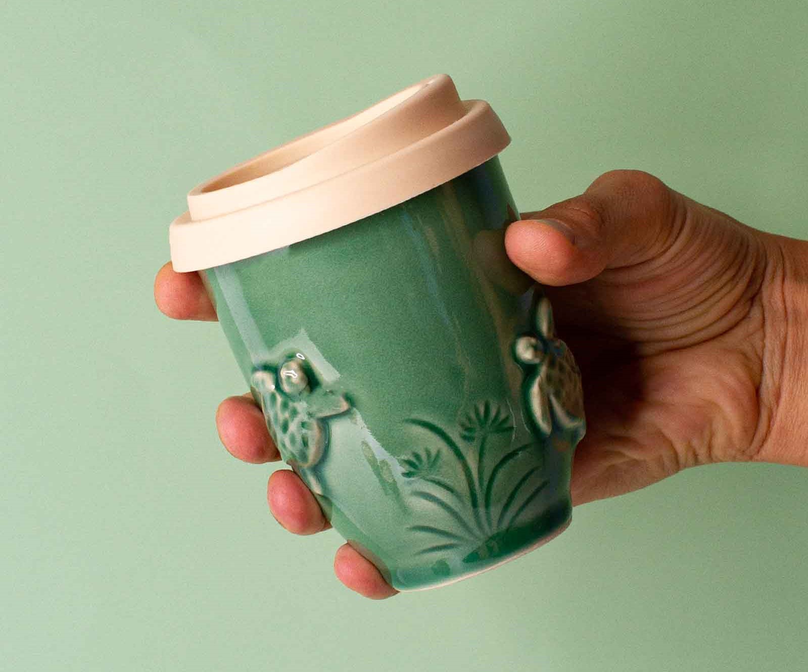 These gorgeous sustainable travel mugs won't leach harmful