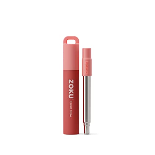ZOKU Reusable Straw with Case