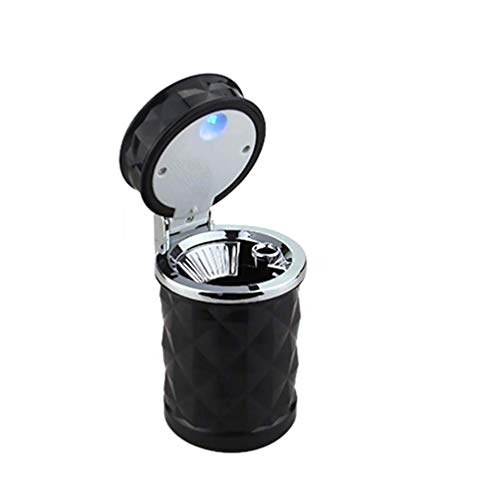 RUITASA Car Cupholder Ashtray with LED Light