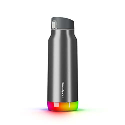 Smart Water Bottle with Bluetooth and LED Reminder