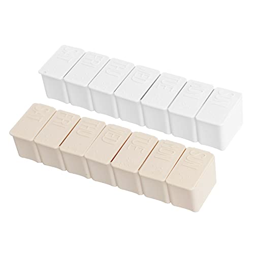 2 Pack Weekly Pill Organizer