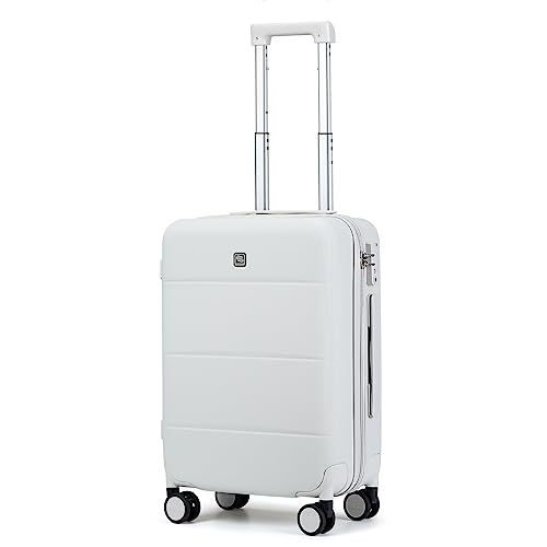 Hanke Carry On Luggage 22x14x9 Spinner Wheels Suitcase