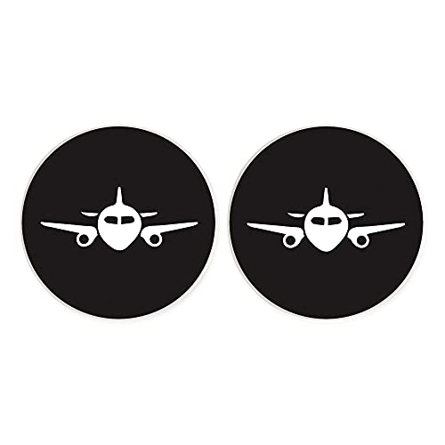 Airplane Ceramic Car Coasters