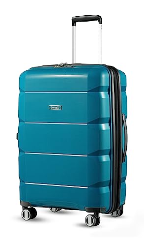 LUGGEX 24 Inch Expandable Luggage with Spinner Wheels