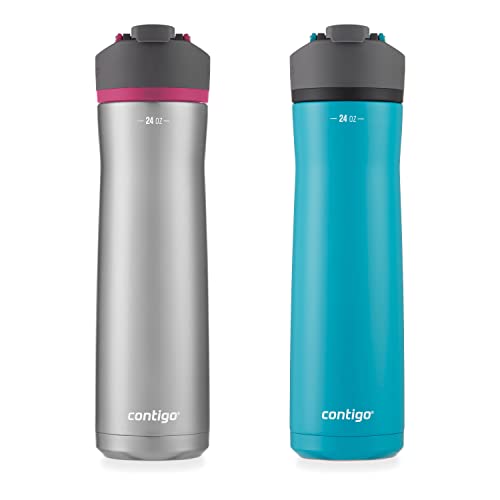 Contigo Couture Thermalock Vacuum-Insulated Stainless Steel Water Bottle, 20  Oz Reviews 2024