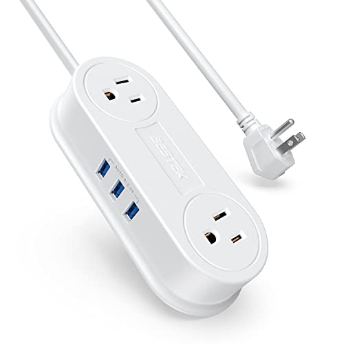 BESTEK Portable Power Strip with USB Ports