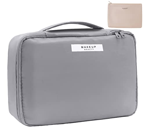 Queboom Travel Makeup Bag - Grey