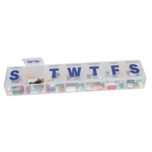 EZY DOSE Weekly Pill Organizer