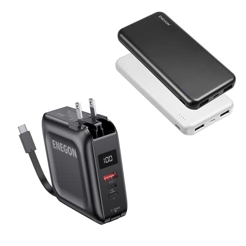 ENEGON 1 Hybrid Portable Charger + 2 Power Banks