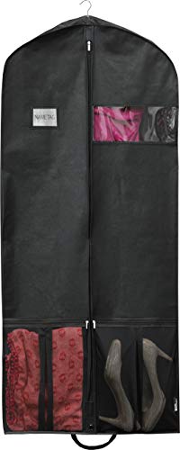 Simple Houseware 60-Inch Garment Bag w/Pocket