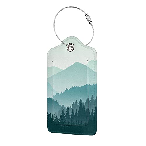 Blocit Green Mountain Luggage Tags