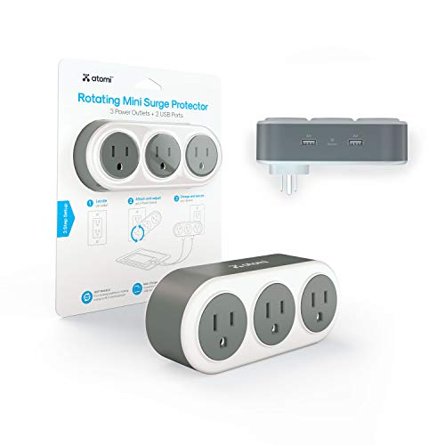 Atomi Rotating Mini Surge Protector