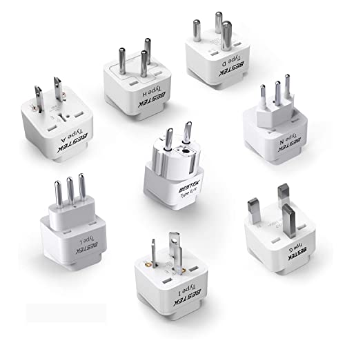 BESTEK Travel Plug Adapter Set