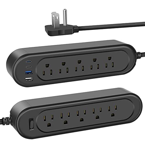 JUNNUJ 20W USB C Power Strip