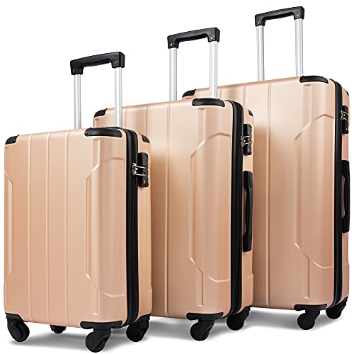Merax 3 Piece Luggage Set