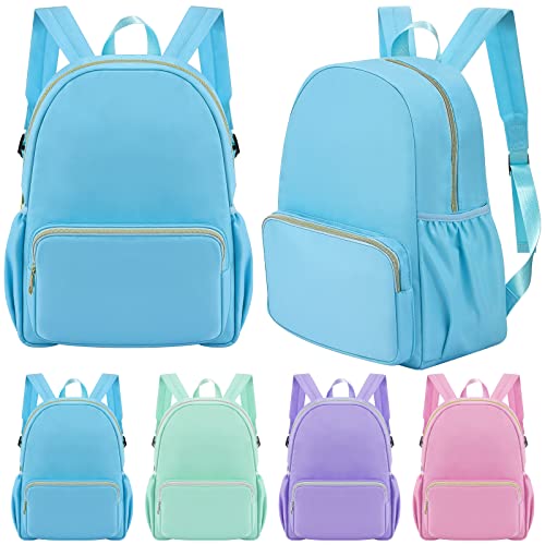 Cunno 4-Piece Preppy Nylon Backpack