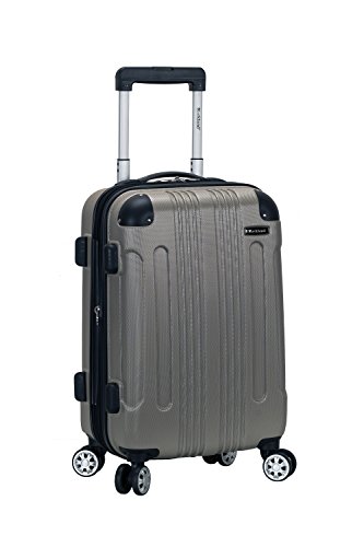 Rockland London Spinner Wheel Luggage - Stylish Carry-On