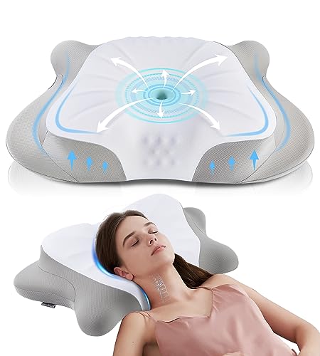 FAIORD Adjustable Contour Memory Foam Cervical Pillow