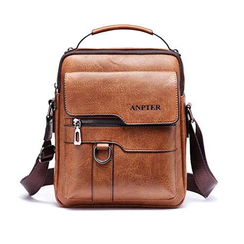 Men's Vintage Leather Shoulder Bag