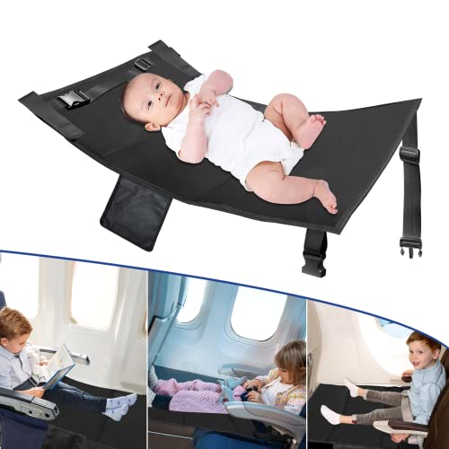 Kids Airplane Seat Extender Cushion Portable Travel Hammock Seat Foldable  Lightweight for Flight Flying Essentials