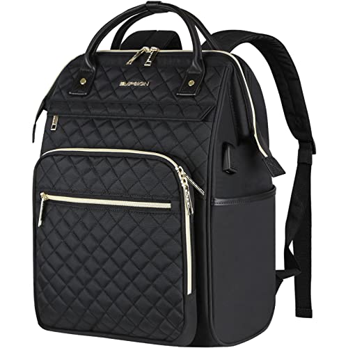Stylish and Versatile EMPSIGN Laptop Backpack for Women - Large Capacity and Convenient Features