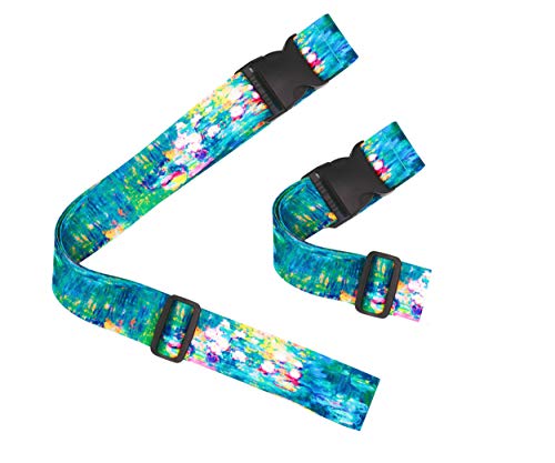 Monet Water Lilies VI Travel Luggage Strap