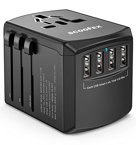 SCOOFEX International Plug Adapter