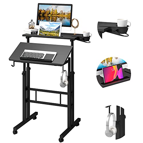 Klvied Mobile Standing Desk