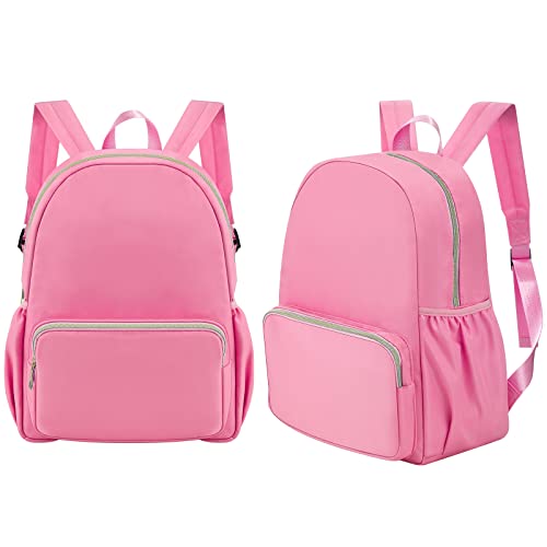 Cunno Pink Preppy Backpack for School