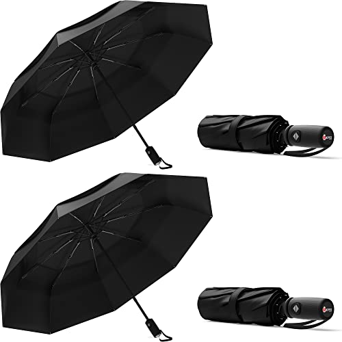 Portable Travel Umbrella - Umbrellas for Rain Windproof