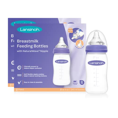 Lansinoh Baby Bottles for Breastfeeding Babies