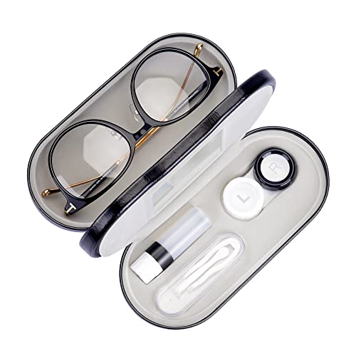 Muf Double Sided Contact Lens and Glasses Case