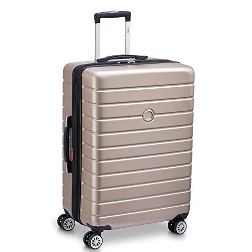 DELSEY Paris Jessica Hardside Luggage (Rose Gold, 25-Inch)