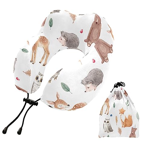 Cute Forest Animal Travel Neck Pillow