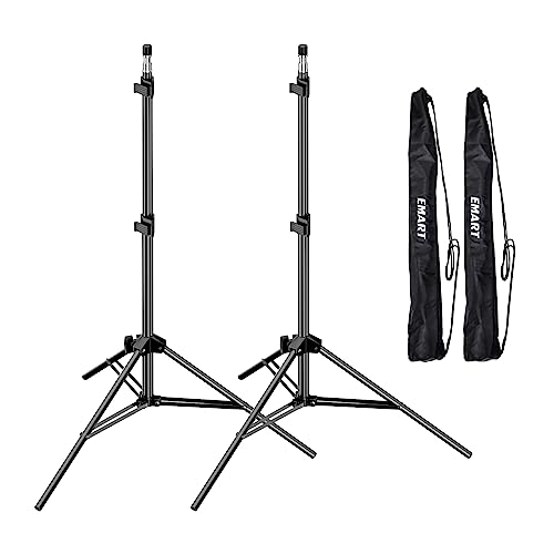 EMART 7 Ft Light Stand for Photography - 2 Pack