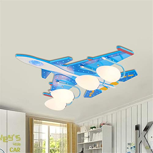RUNNUP Airplane LED Ceiling Lamp for Kid's Bedroom