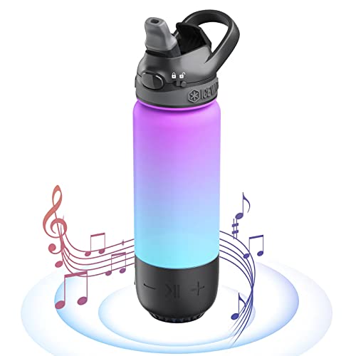 ICEWATER 3-in-1 Smart Water Bottle - Stay Hydrated and Entertained